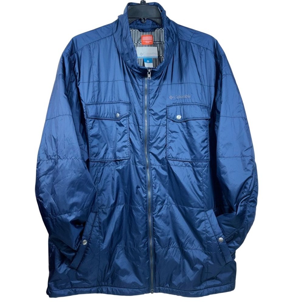 Columbia Men's Thermal Coil Lightweight Navy Jacket